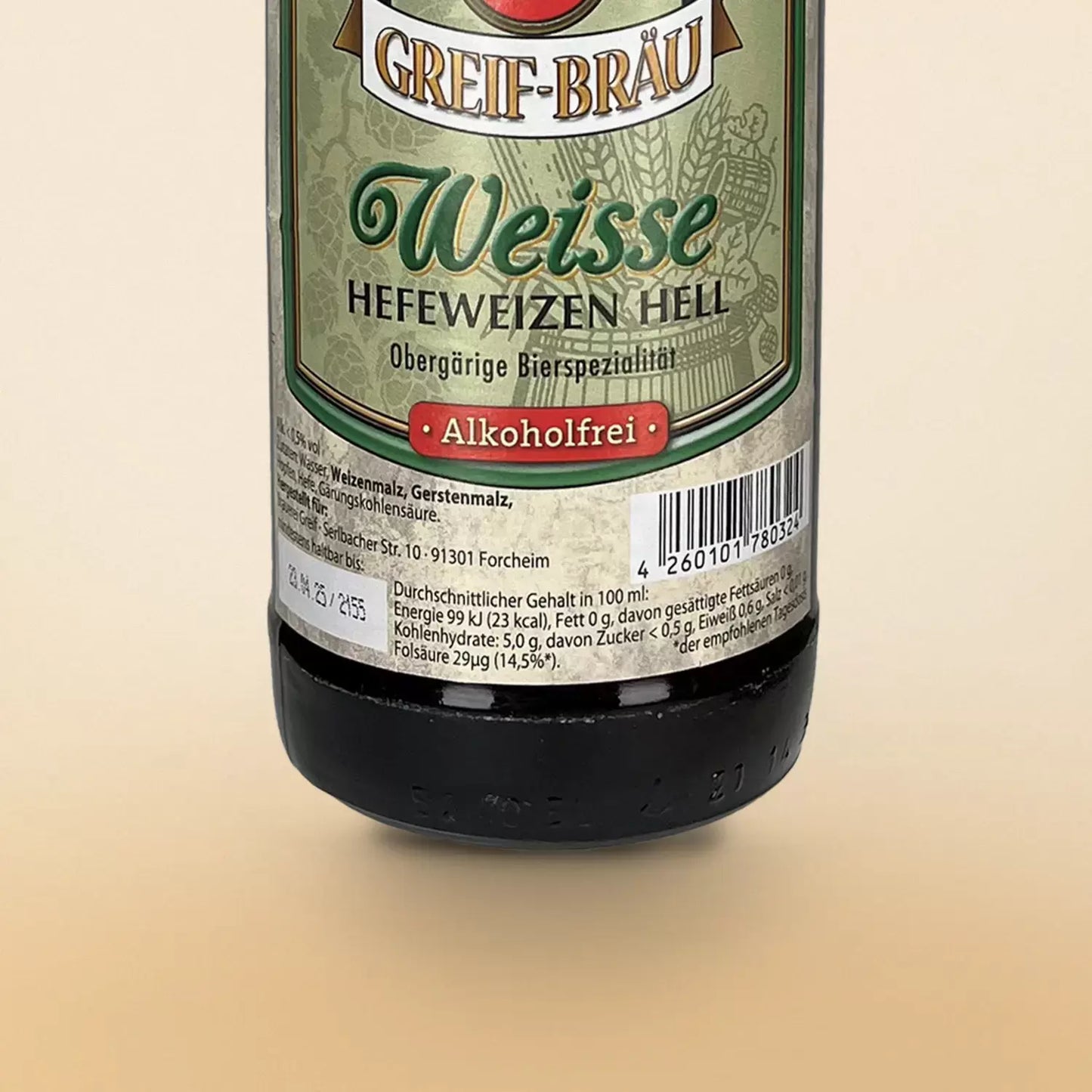 Greif Weißbier Alkoholfrei