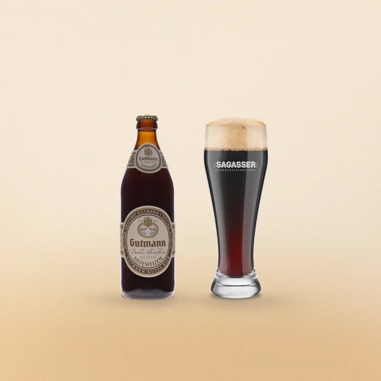 Gutmann Weißbier Dunkel Alkoholfrei