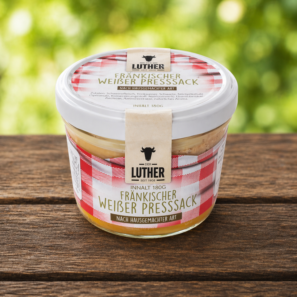 Luther Weißer Preßack 180g