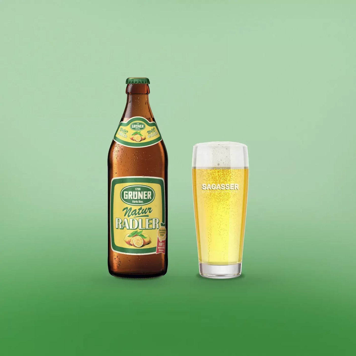 Grüner Natur Radler Alkoholfrei