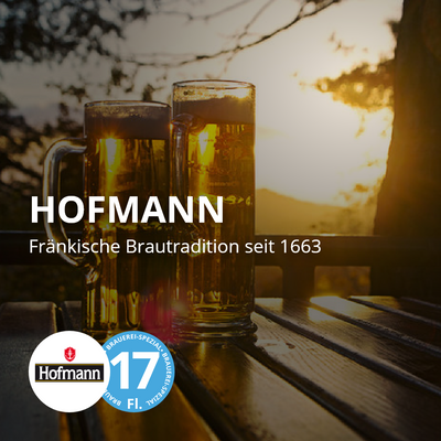 Brauerei Hofmann – 17er Bierpaket + Original Glas (limitiert)