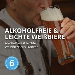 Alkoholfreie und Leichte Weißbiere - 6er Paket