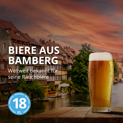 Biere aus Bamberg - 18er Bierpaket