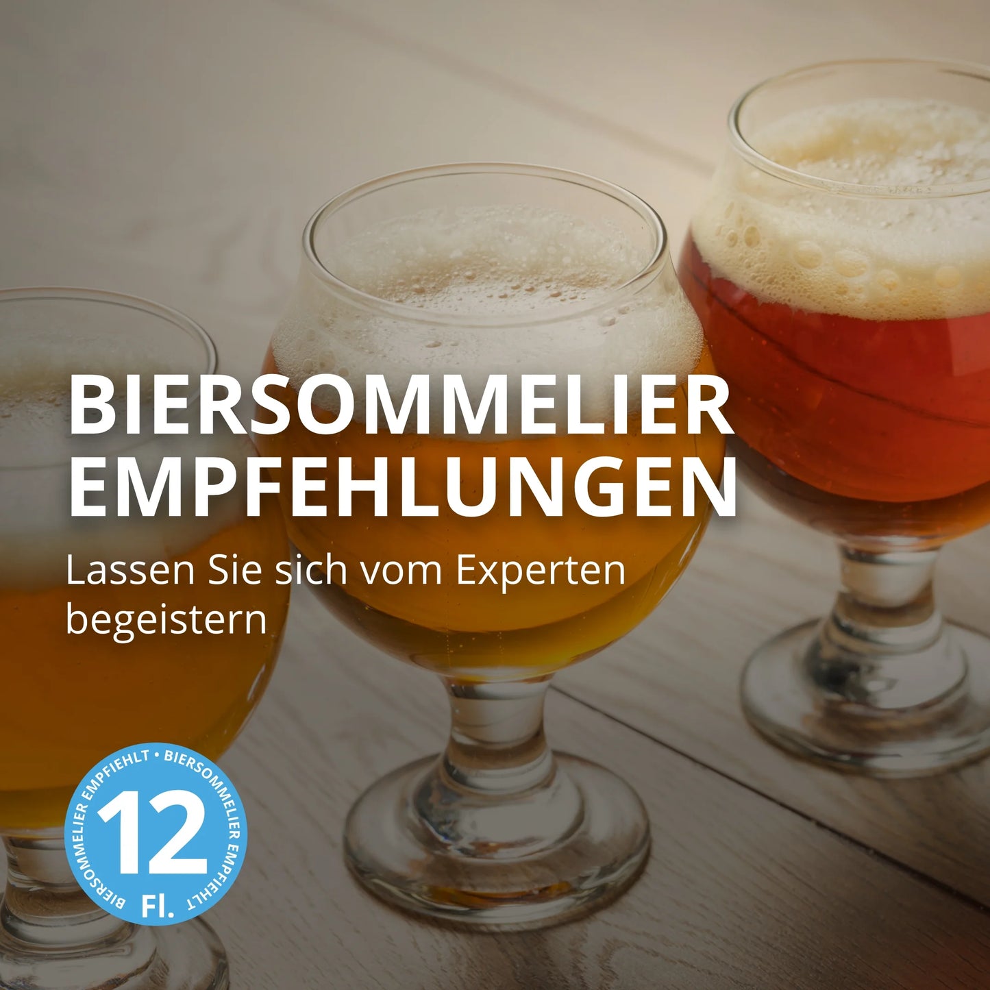 Biersommelier Empfehlungen - 12er Bierpaket