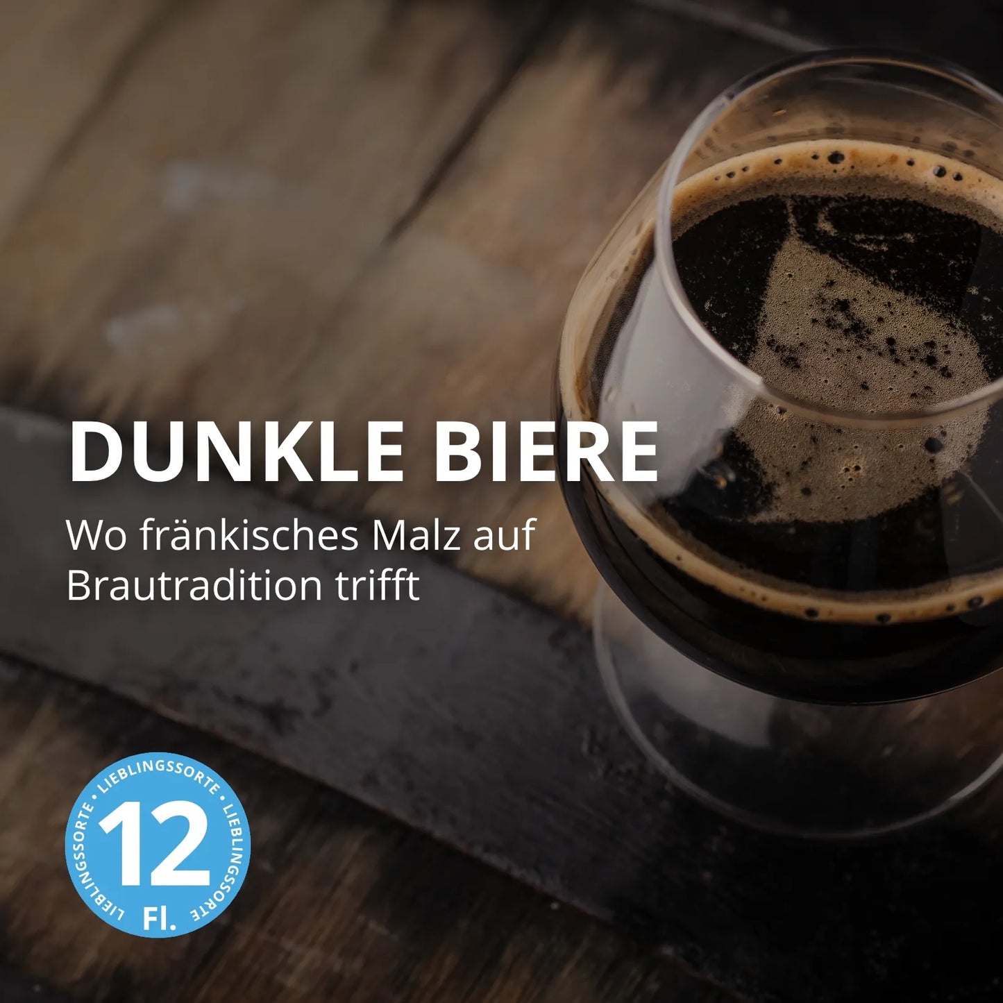 Dunkle Biere - 12er Bierpaket