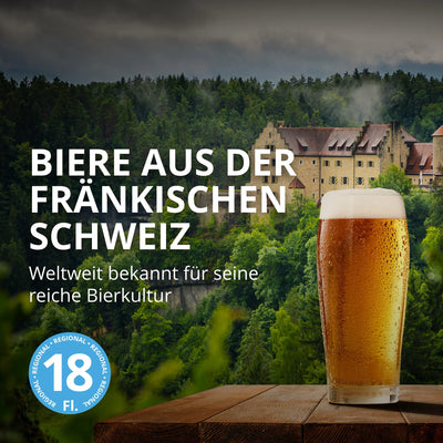 Biere aus der fränkischen Schweiz - 18er Bierpaket