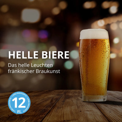 Helle Biere - 12er Bierpaket