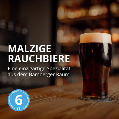 Malzige Rauchbiere - 6er Bierpaket